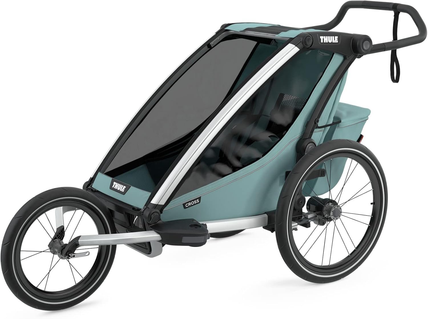 Thule Chariot Cross 1 - Remorque Vélo pour 1 Enfants - alaska – Image 5