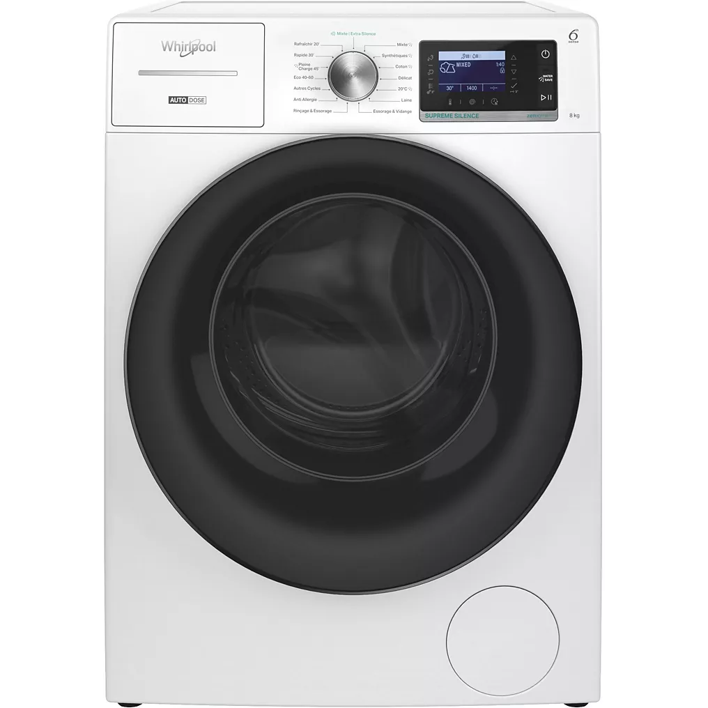 Lave linge hublot WHIRLPOOL W8X89ADSILENCEFR – Image 11