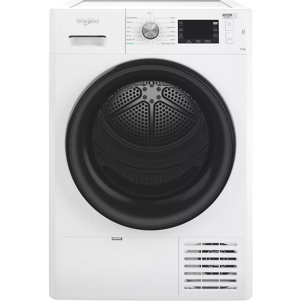 Sèche linge pompe à chaleur WHIRLPOOL FFTBNM229X2BFR + Kit de superposition – Image 10