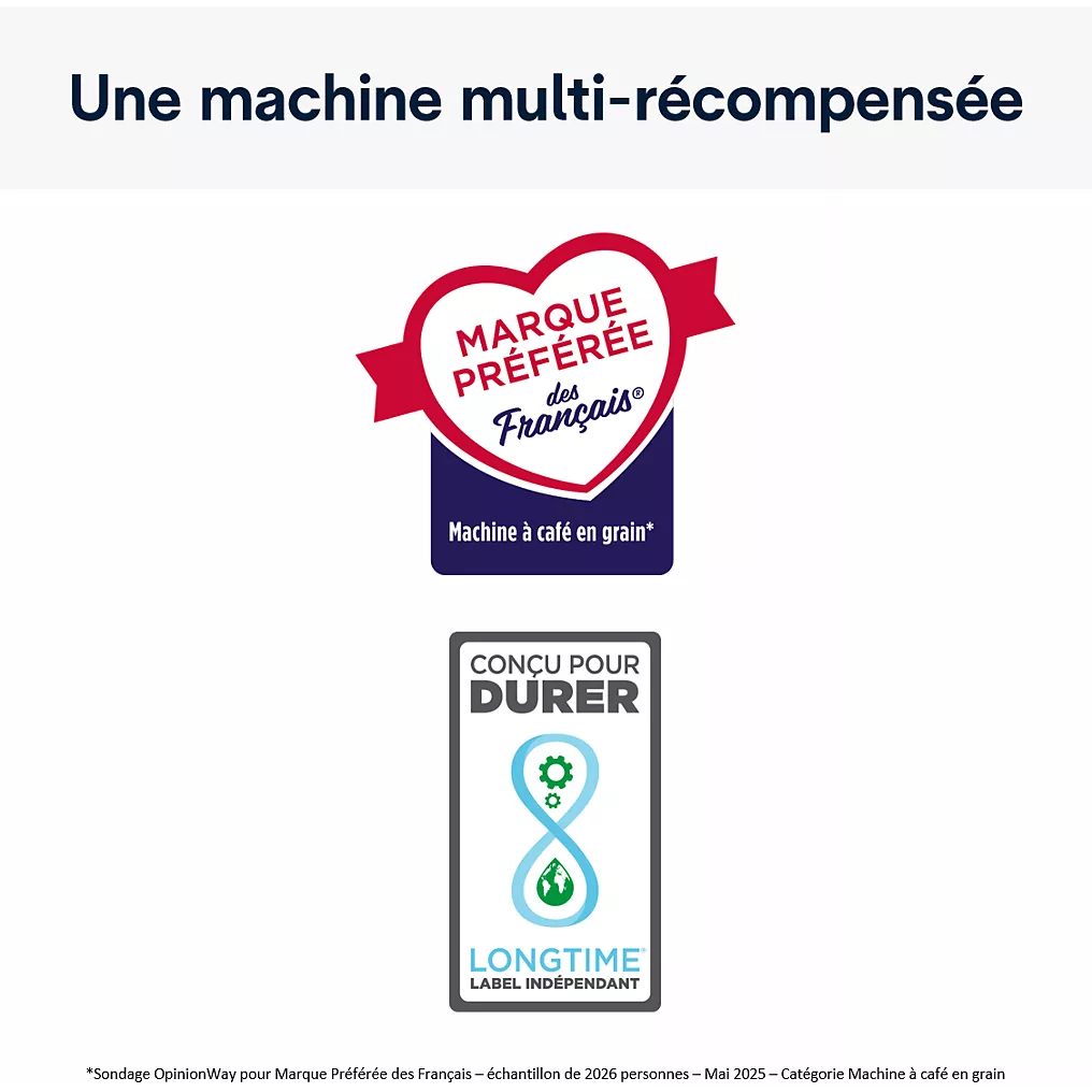 Expresso Broyeur DELONGHI Primadonna Soul ECAM610.75.MB noir – Image 3