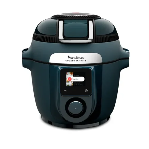 Cookeo Infinity, 17 modes de cuisson, Sans pale de mélange, Bleu Trust