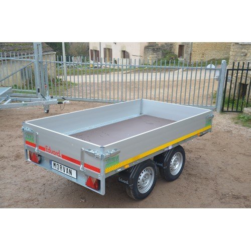 Eduard Plateau 251 x 145 ridelles de 30 cm PTAC 750 kg – Image 5