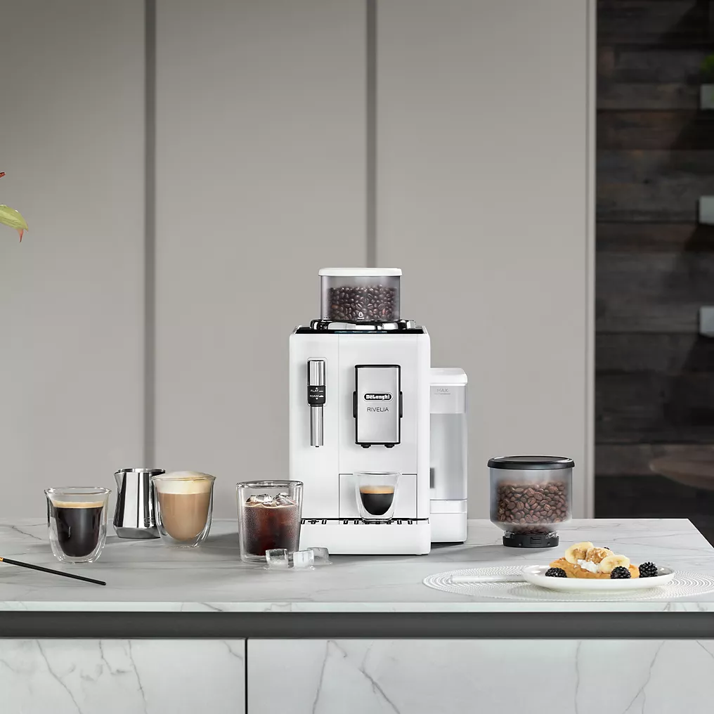 Expresso Broyeur DELONGHI FEB4435.W Rivelia Blanche – Image 7