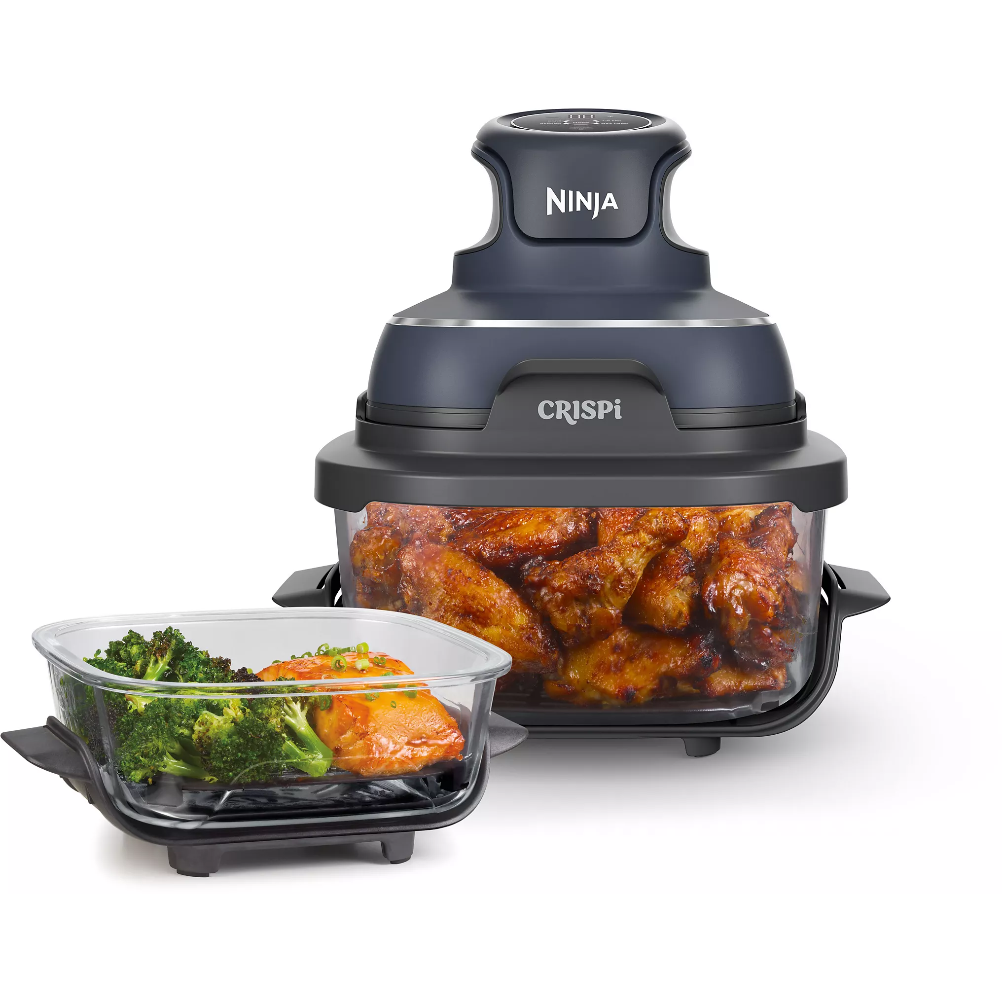 Friteuse sans huile NINJA CRISPi 4-in-1 Gris Cyber Space FN101EUGY