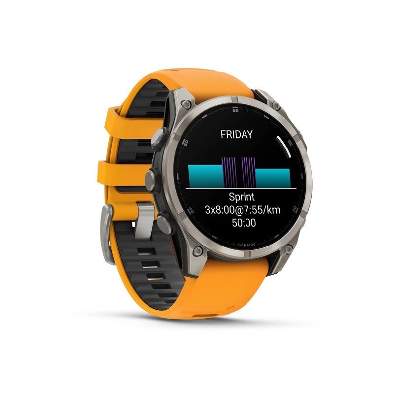 Montre Garmin Fenix 8 AMOLED Sapphire Titane 51mm – Image 5
