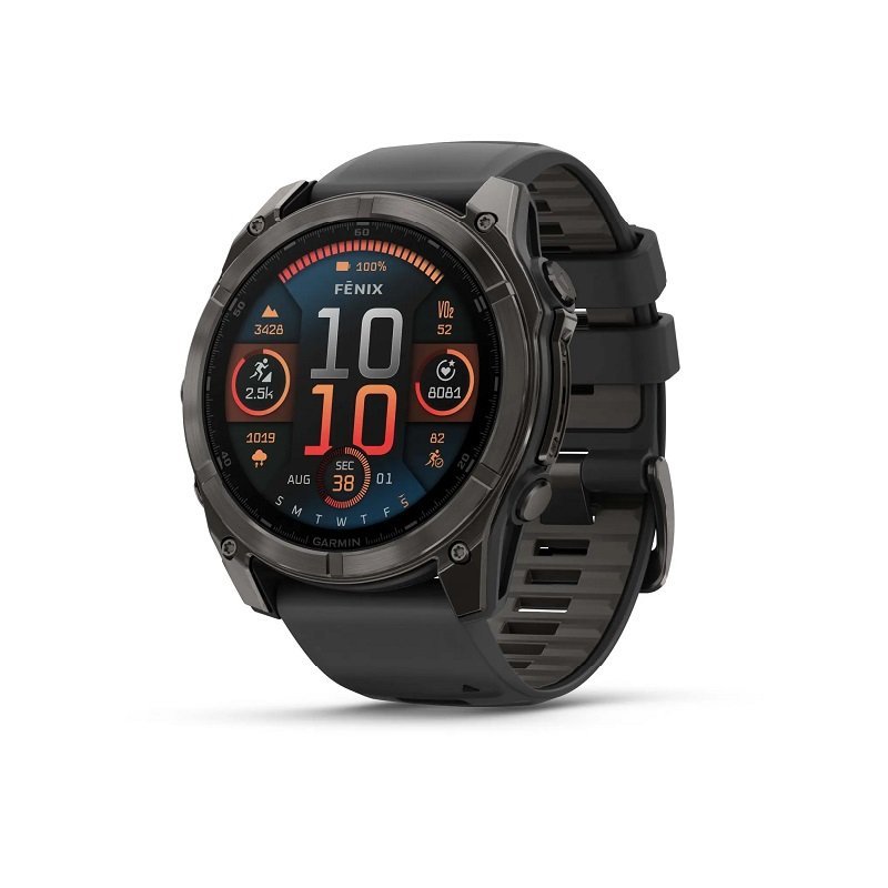 Montre Garmin Fenix 8 AMOLED Sapphire Titane 51mm – Image 2