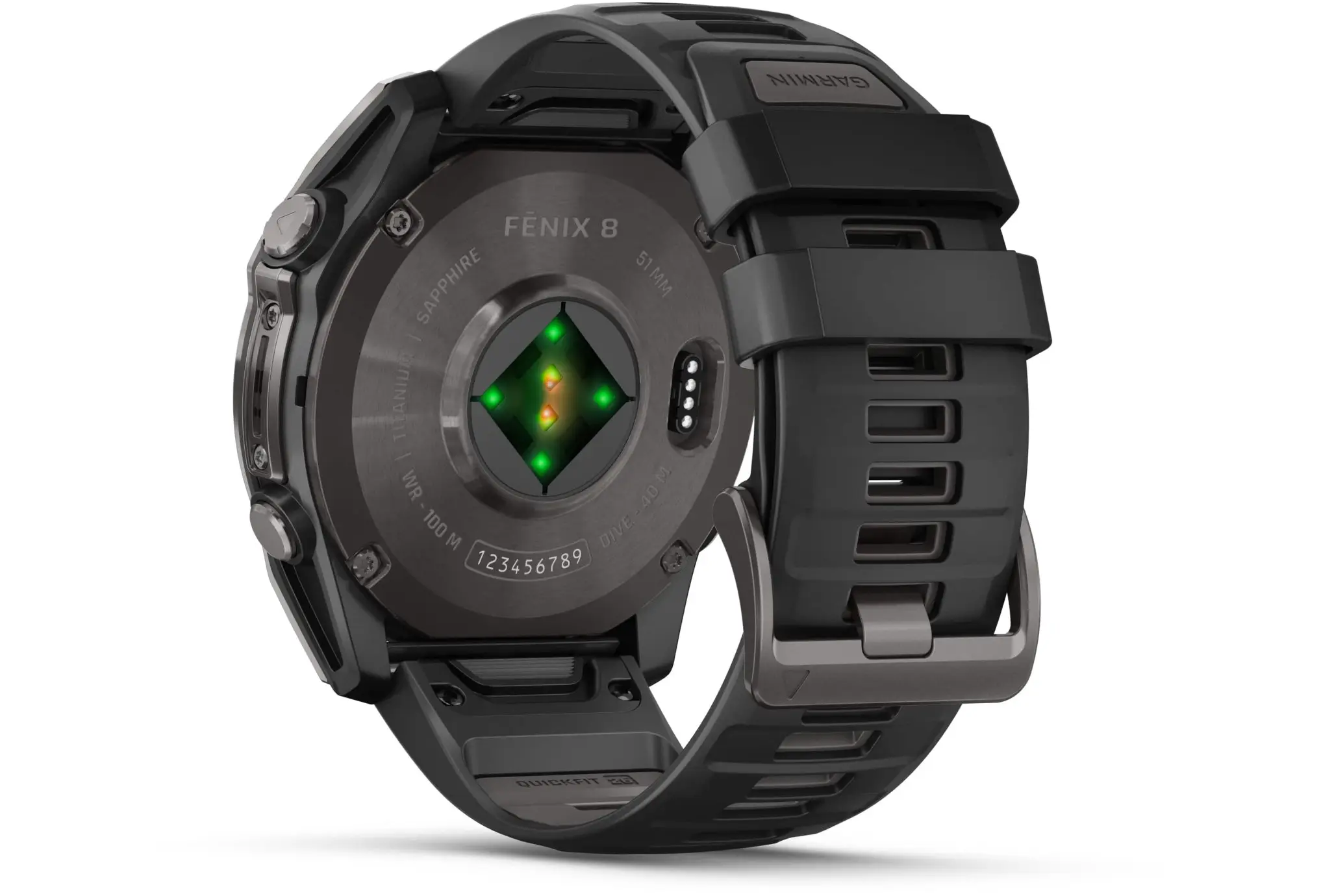 Montre Garmin Fenix 8 AMOLED Sapphire Titane 51mm – Image 12