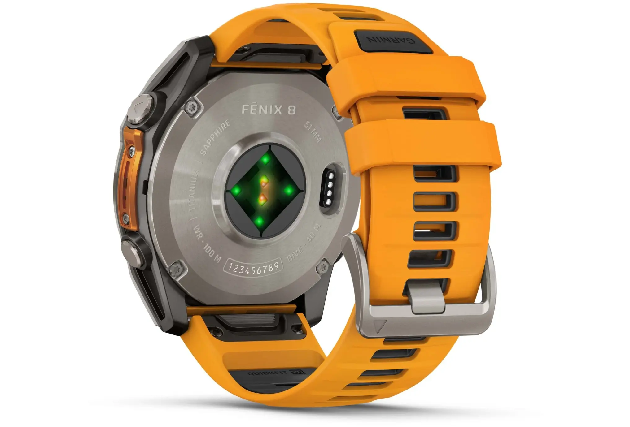 Montre Garmin Fenix 8 AMOLED Sapphire Titane 51mm – Image 10