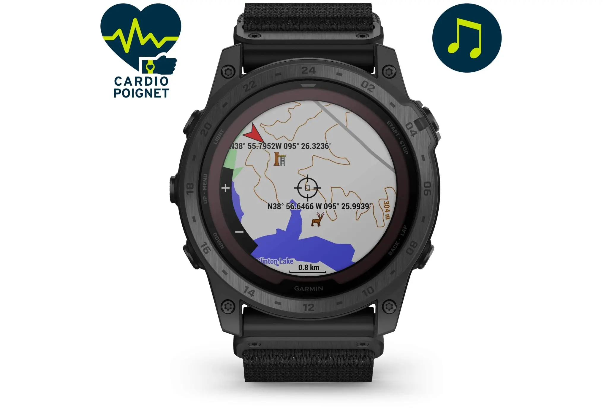 Montre Garmin Tactix 7 Pro Sapphire Solar Titane – Image 4