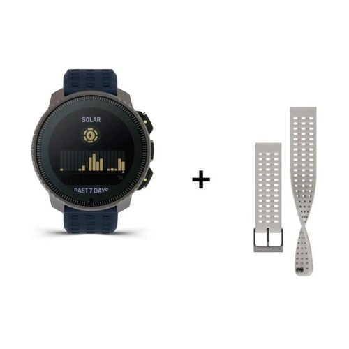 Montre Suunto Vertical Titanium Solar + bracelet Athletic 4 – 22 mm S