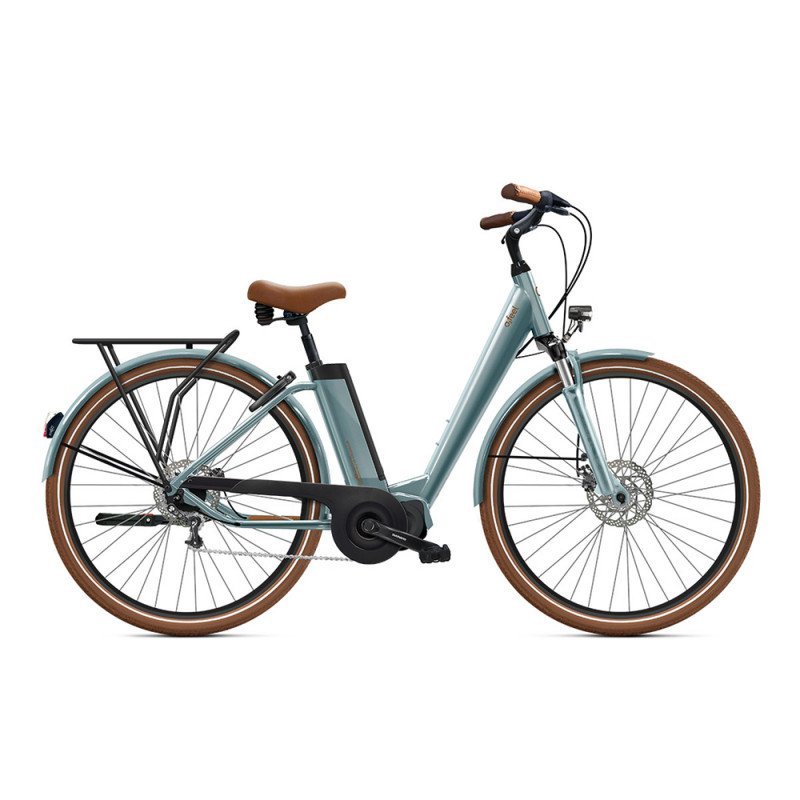 Vélo de Ville Électrique O2Feel iVog City Up 5.1 Univ Shimano Nexus 7V 360 Wh 28" Blanc Lin – Image 2