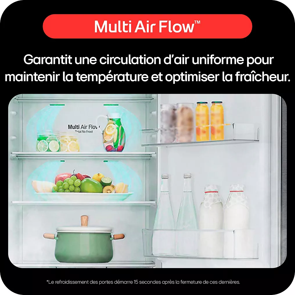 Réfrigérateur combiné LG GBV3110EPY – Image 13