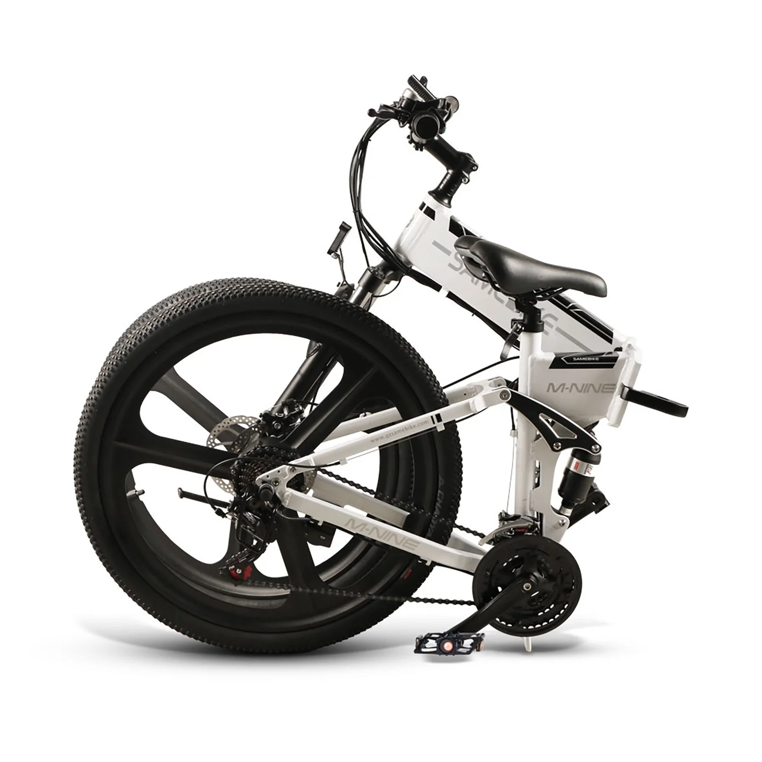 VTT électrique pliable SAMEBIKE LO26-IT 500W Moteur – Image 4