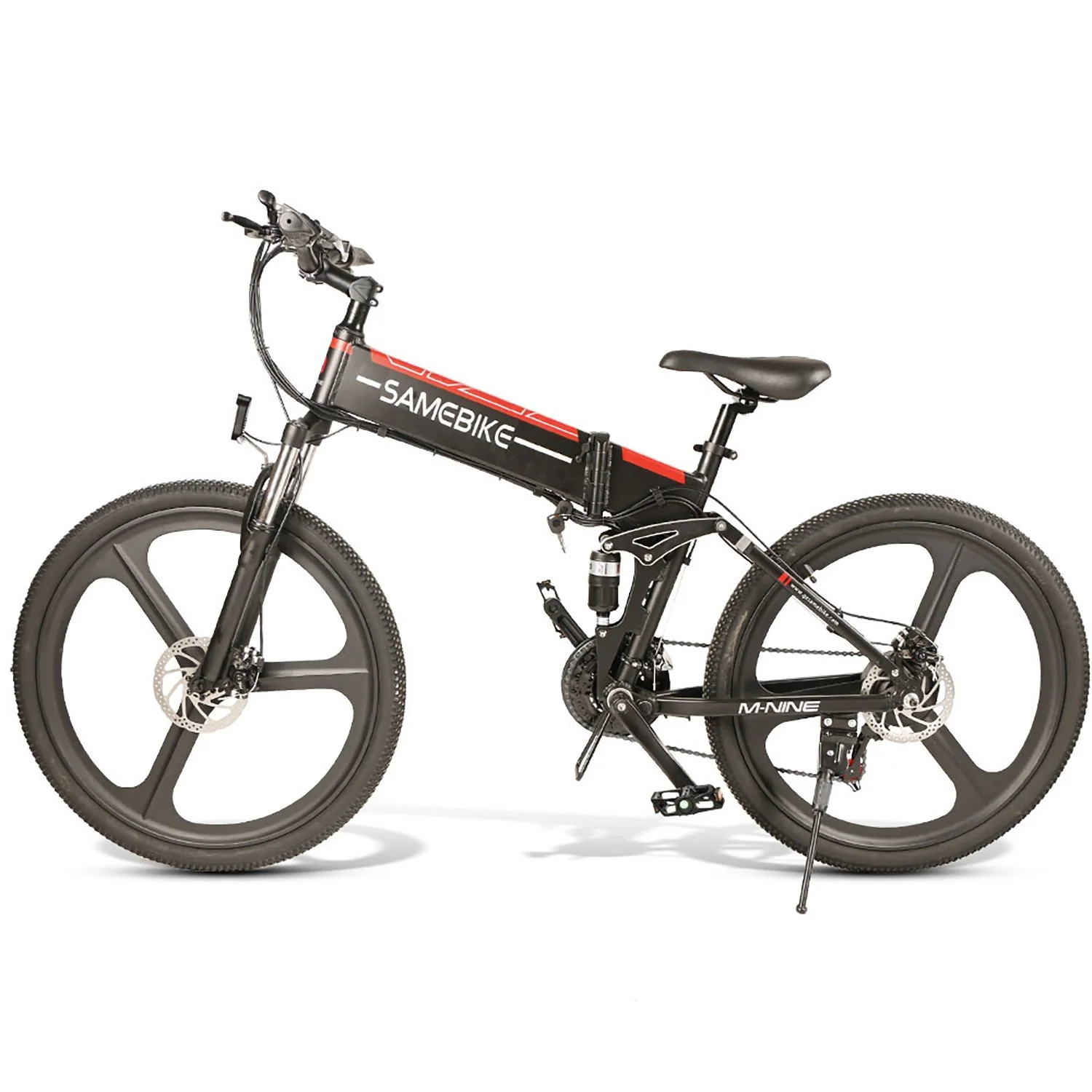 VTT électrique pliable SAMEBIKE LO26-IT 500W Moteur – Image 6