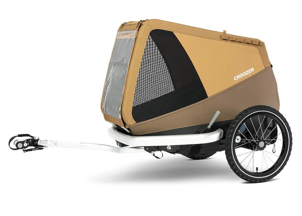 Remorque vélo pour chiens Croozer Dog Enna sundown yellow