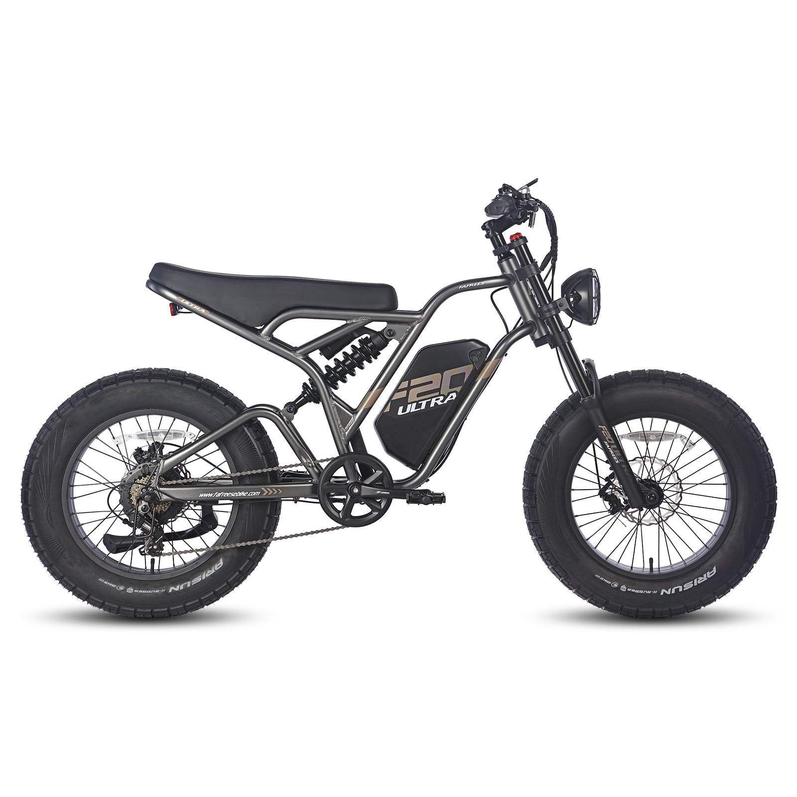 FAFREES F20 ULTRA 750W 20" Fat Bike E-Mountain Bike 48V 25Ah LG Batterie E-MTB – Image 4