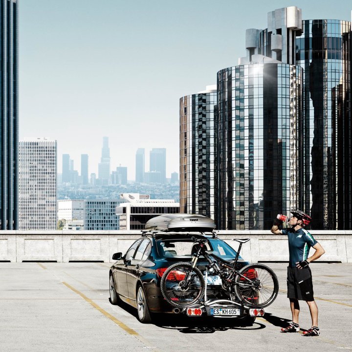 Porte vélo sur attelage Thule EuroWay G2 2 Vélos – Image 2